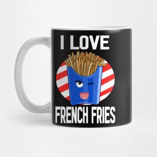 I Love French Fries National Potato Day Mug